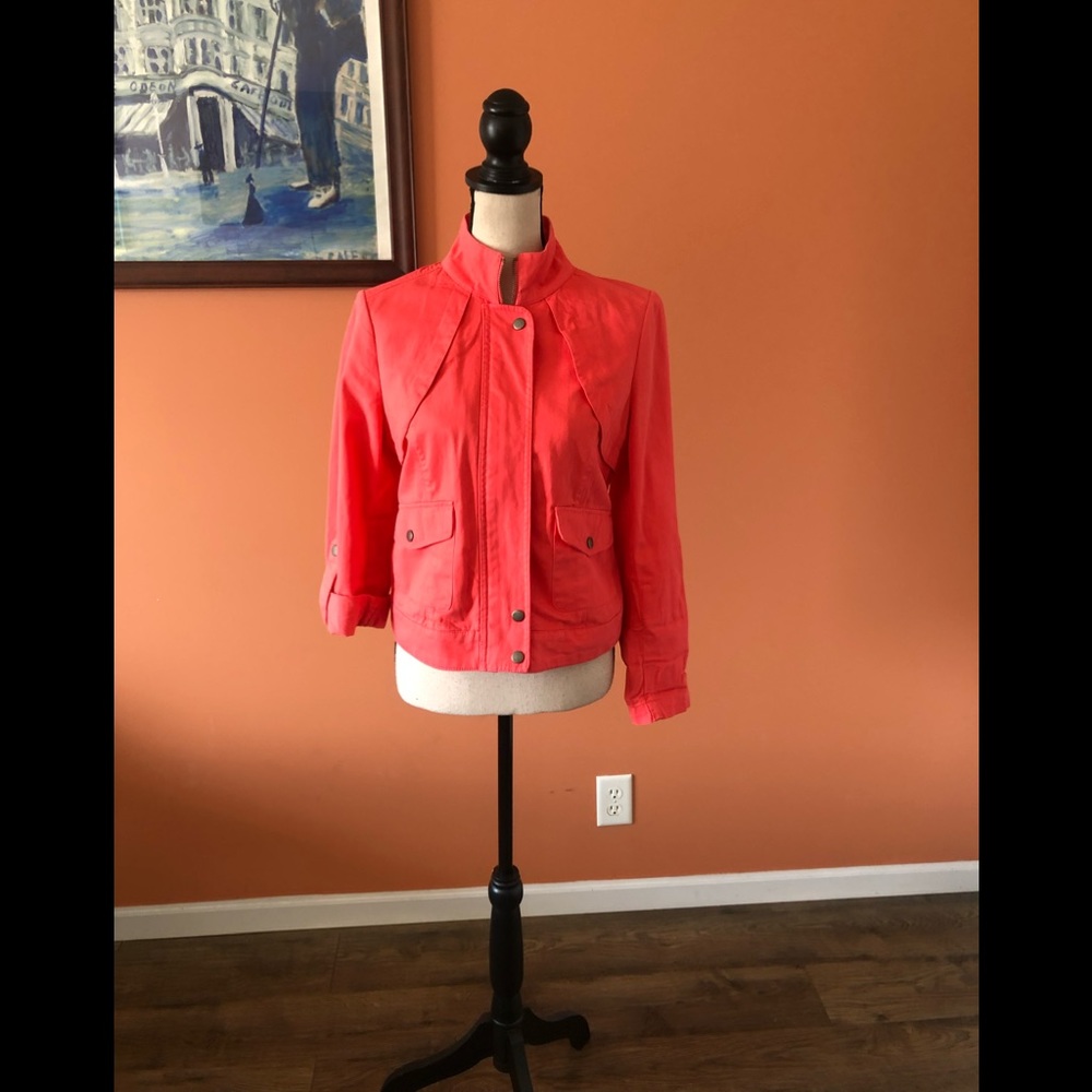 Relativity Melon Utility Style Jacket - image 2